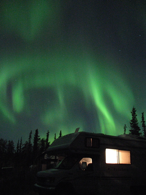 Aurora over Ester AK